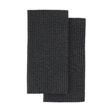 Rinse vaatdoekje - zwart, 2-pack - Scandi Essentials
