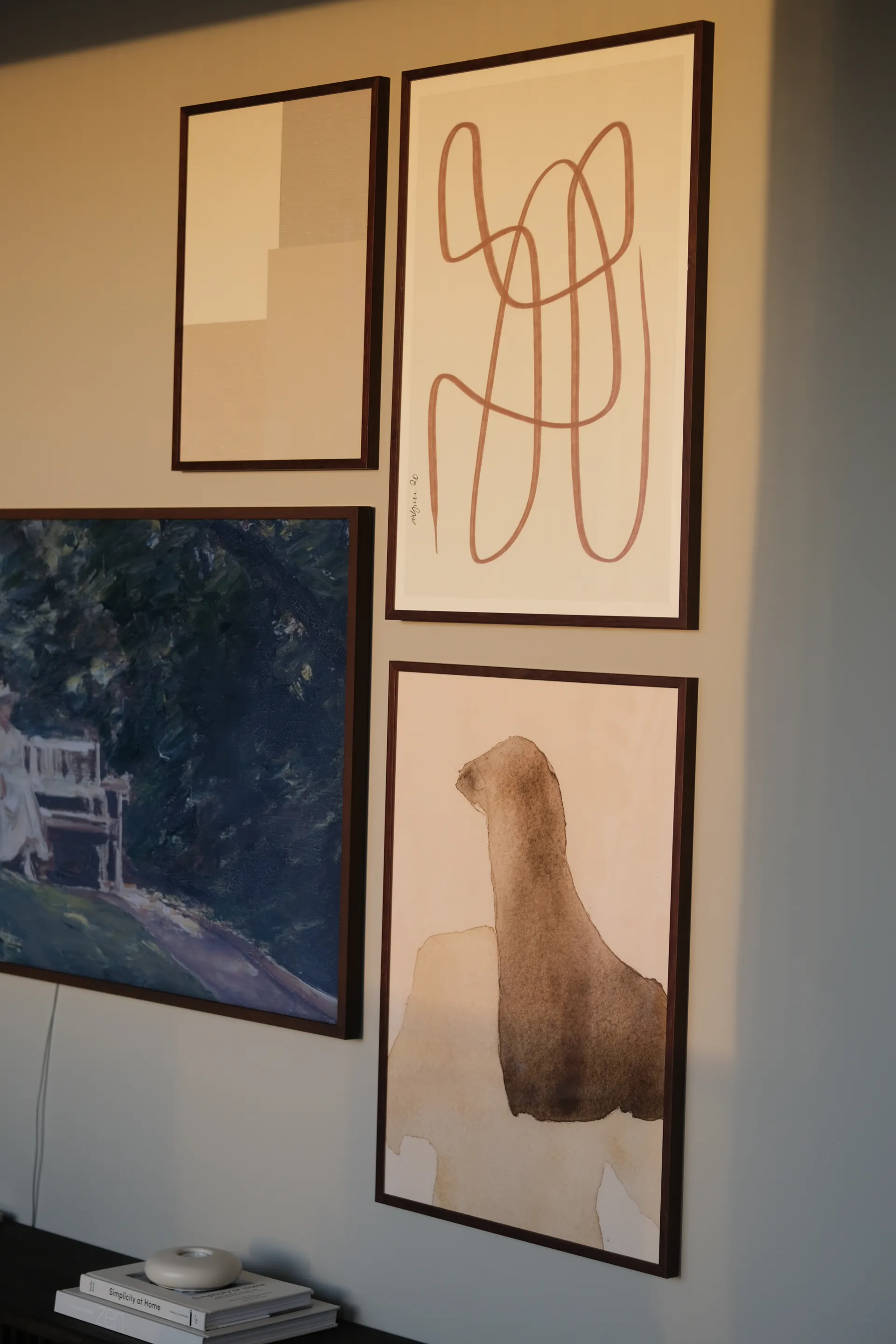 Stensö lijst walnoot, 40x50 cm Scandi Essentials