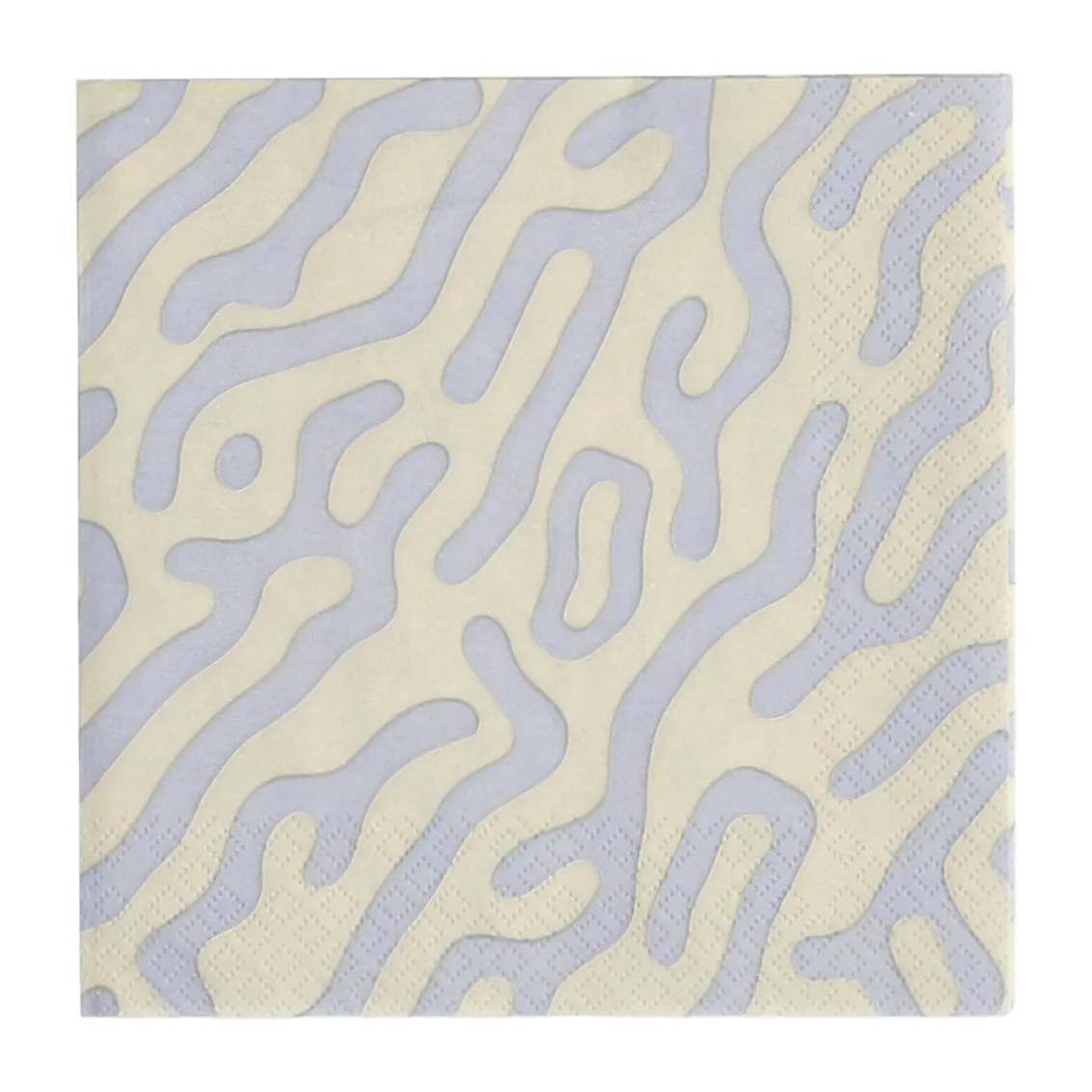 Trace servet 33x33 cm 20-pack, sand-dusty blue Scandi Essentials