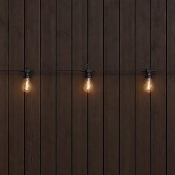 Wisp lichtslinger zwart - 855 cm, 20 lichtjes - Scandi Essentials