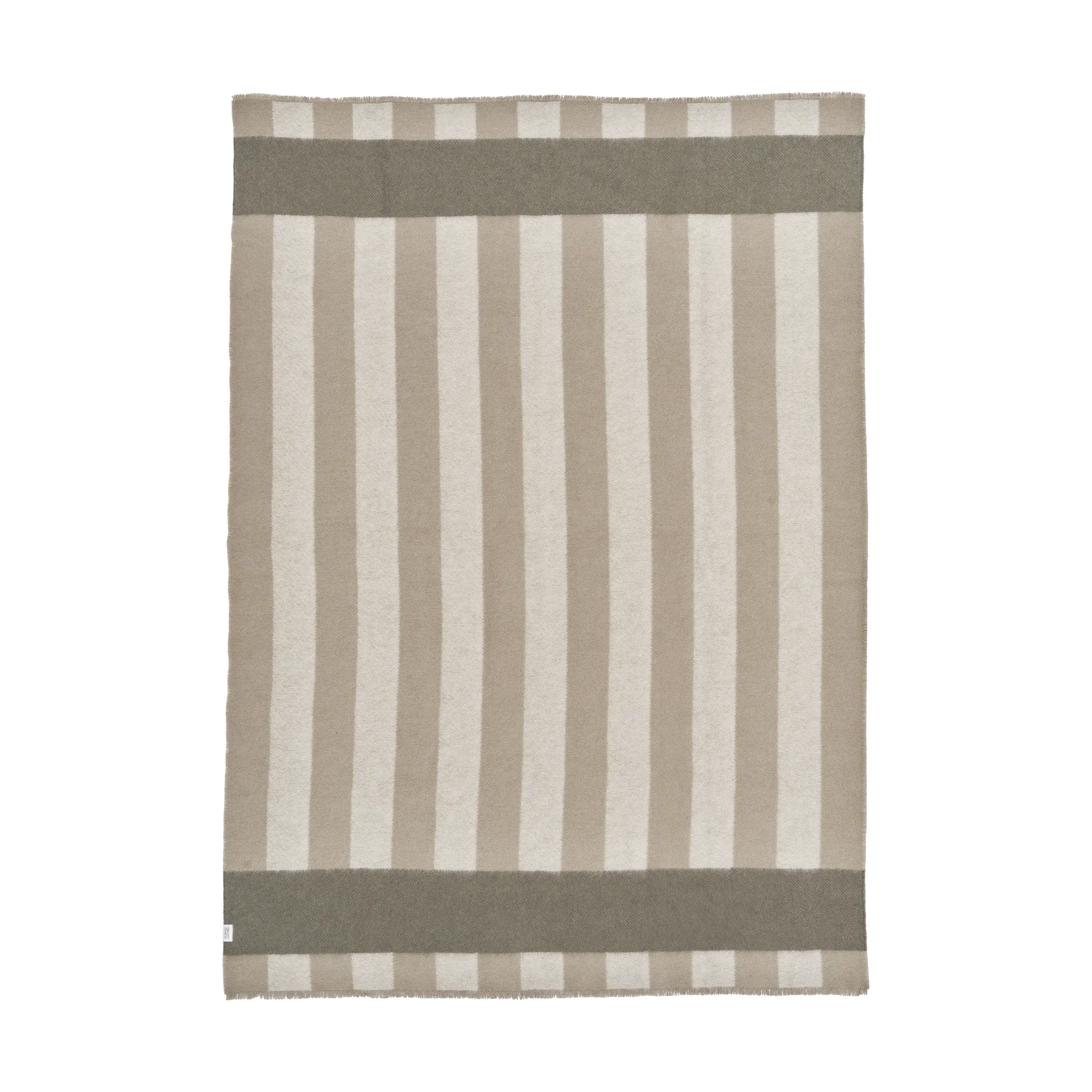 Aisles wollen plaid 130x180 cm, Beige Scandi Living