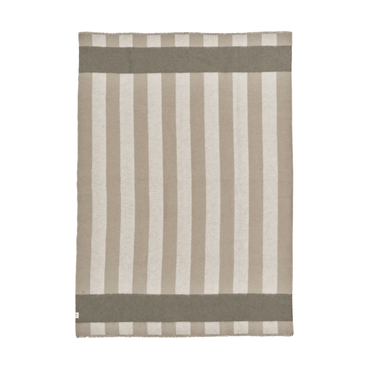 Aisles wollen plaid 130x180 cm - Beige - Scandi Living