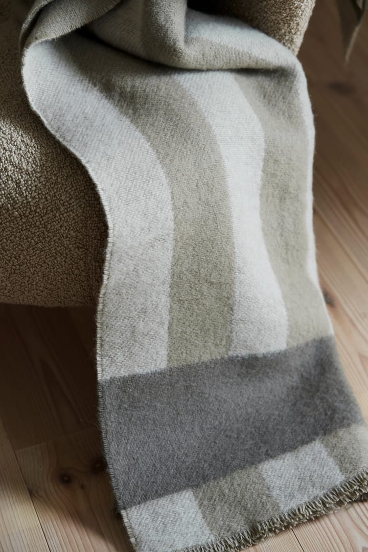 Aisles wollen plaid 130x180 cm, Beige Scandi Living