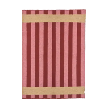 Aisles wollen plaid 130x180 cm - Rood - Scandi Living