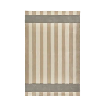 Aisles wollen vloerkleed - Beige, 170x240 cm - Scandi Living