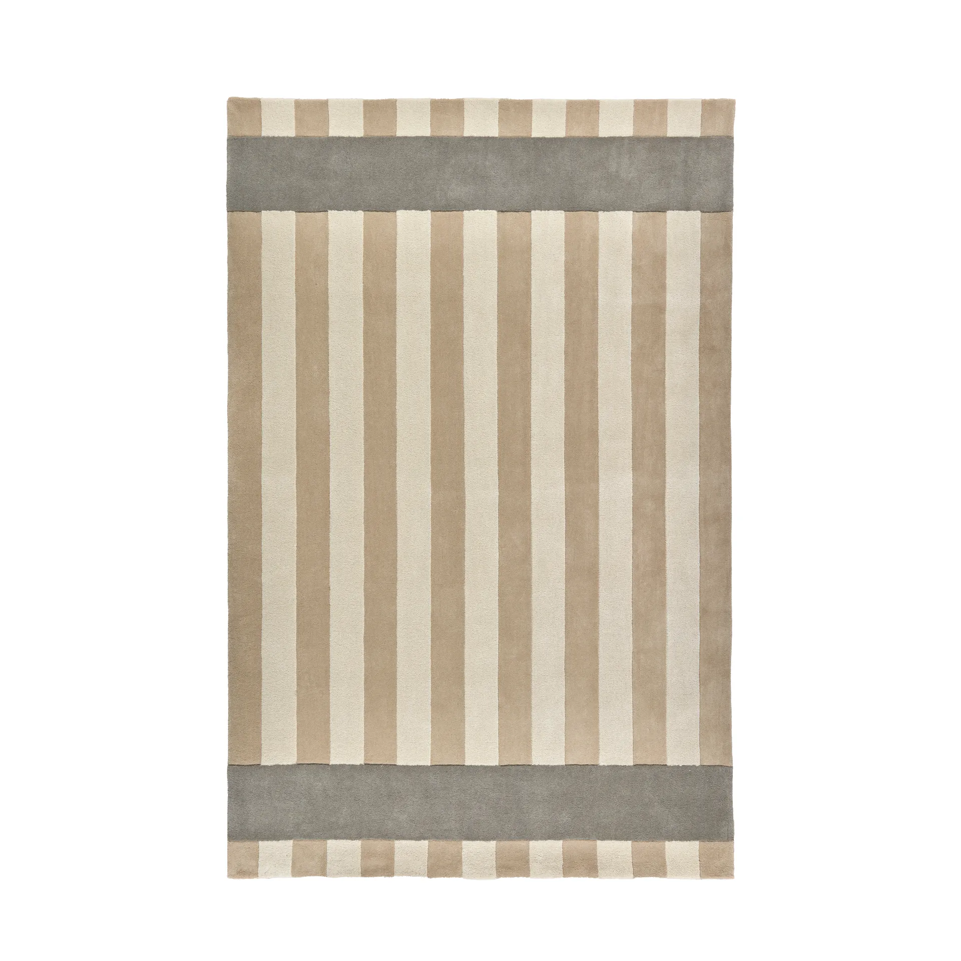 Aisles wollen vloerkleed, Beige, 200x300 cm Scandi Living