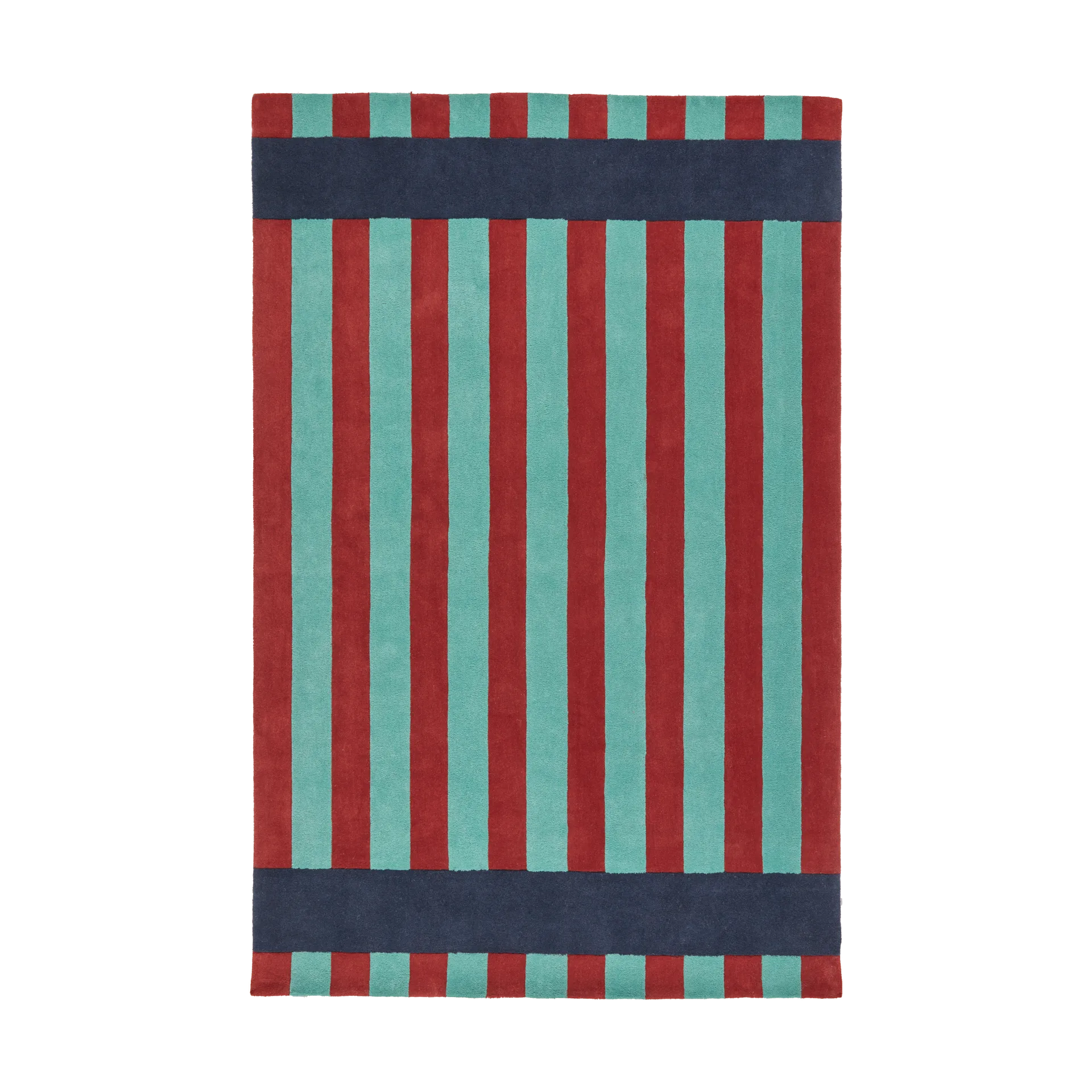 Aisles wollen vloerkleed, Groen, 170x240 cm Scandi Living