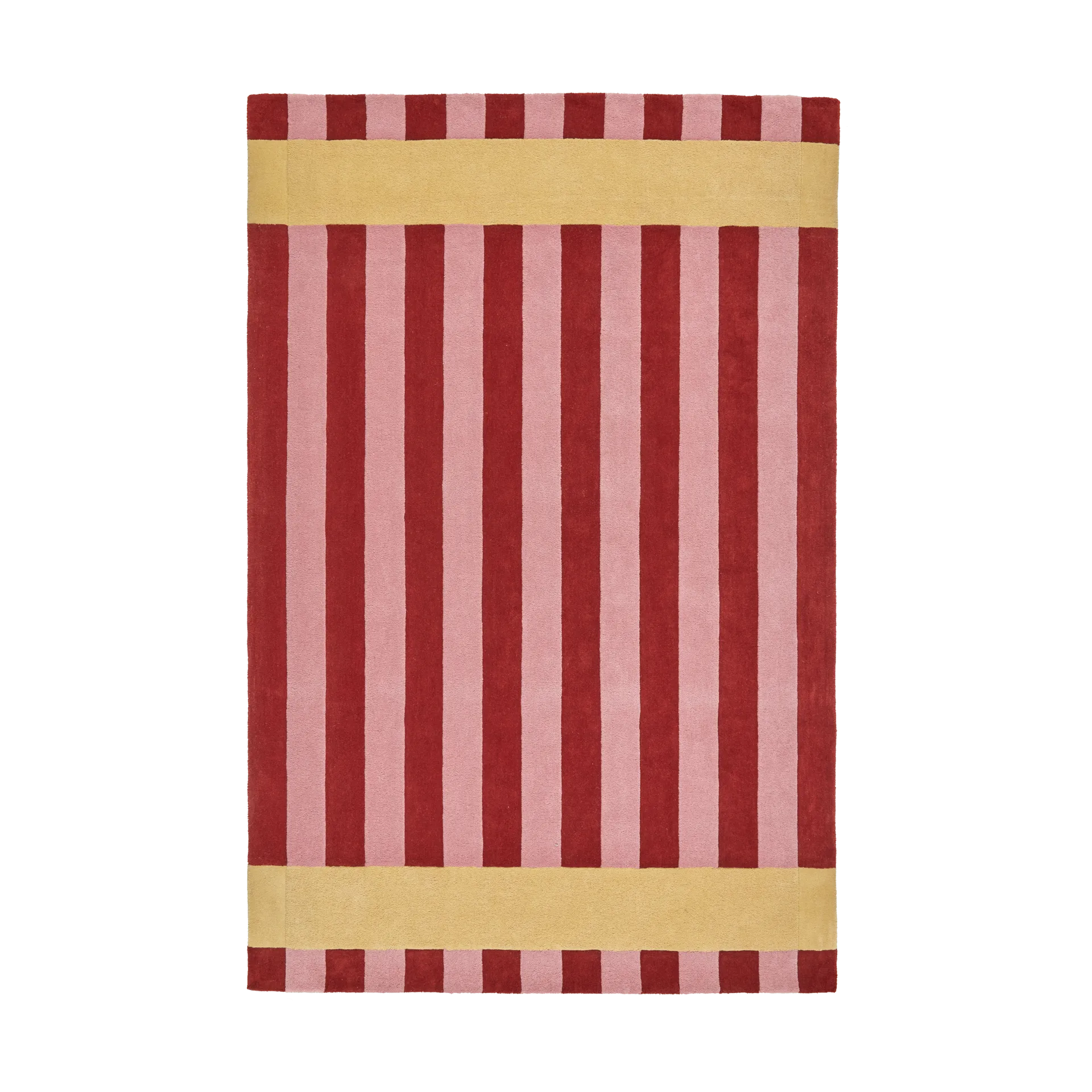 Aisles wollen vloerkleed, Rood, 170x240 cm Scandi Living