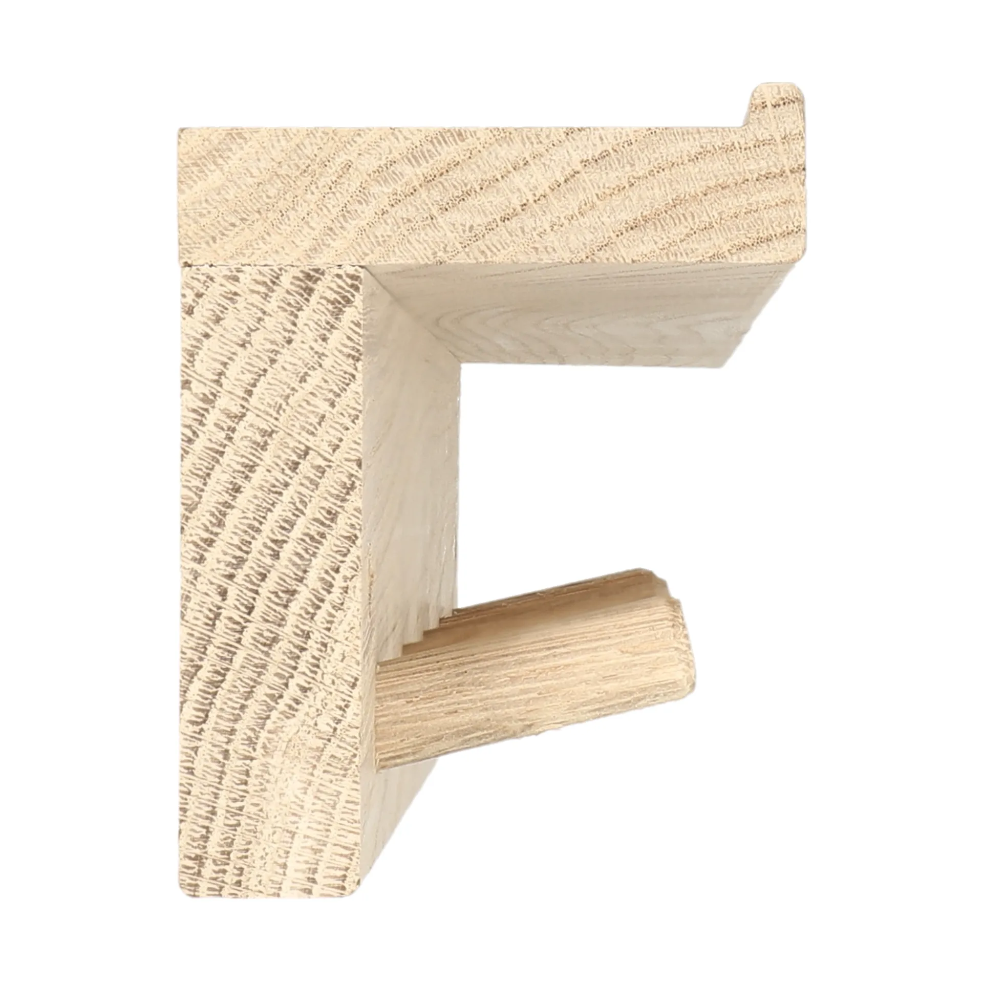 Alley knopplist met plank, Eikenhout Scandi Living