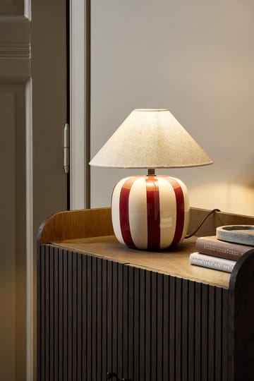 Alvar tafellamp 31 cm - Roodbruin - Scandi Living