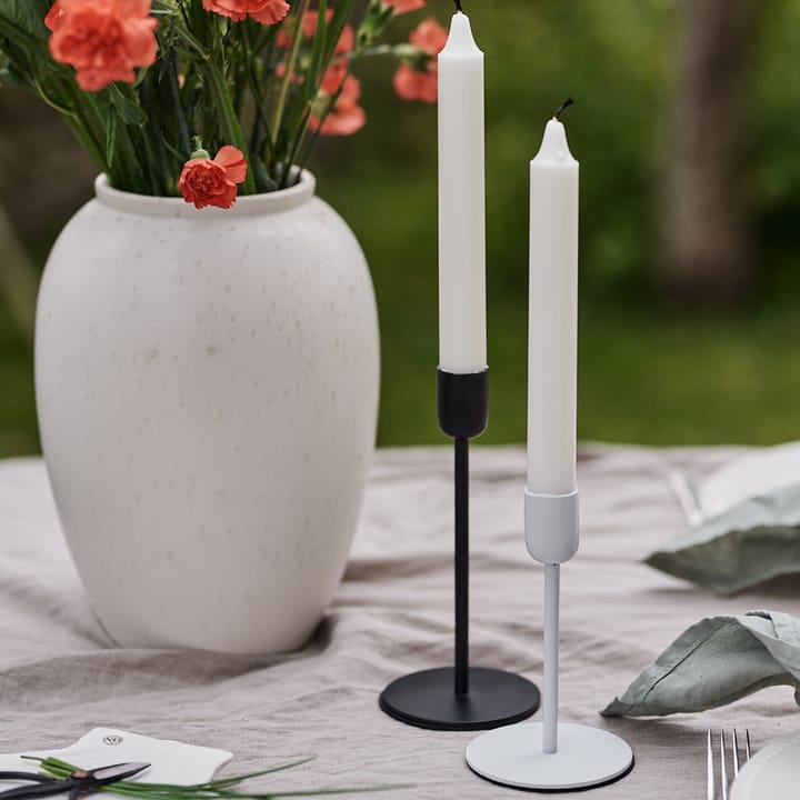 Arctic kandelaar 14 cm, Wit Scandi Living