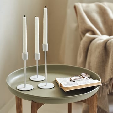 Arctic kandelaar 14 cm - Wit - Scandi Living