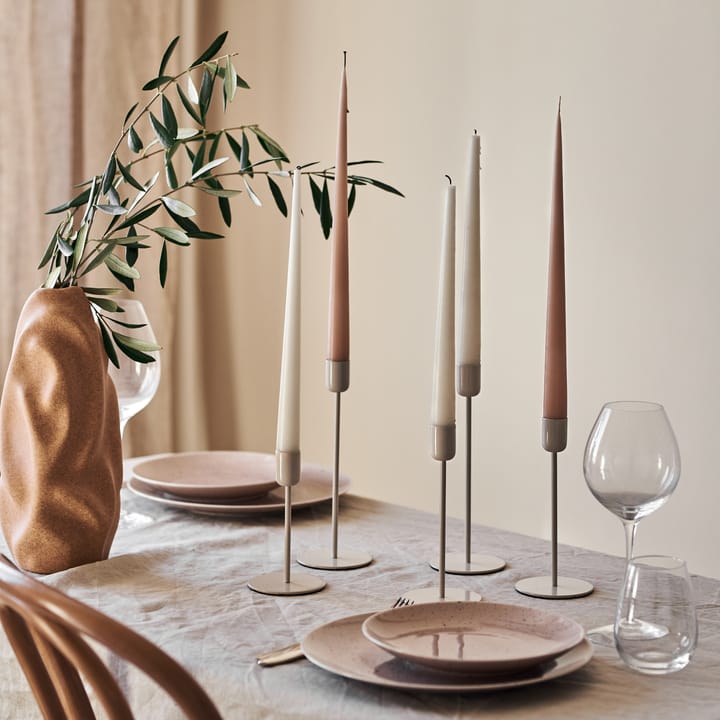 Arctic kandelaar 18 cm, Beige Scandi Living