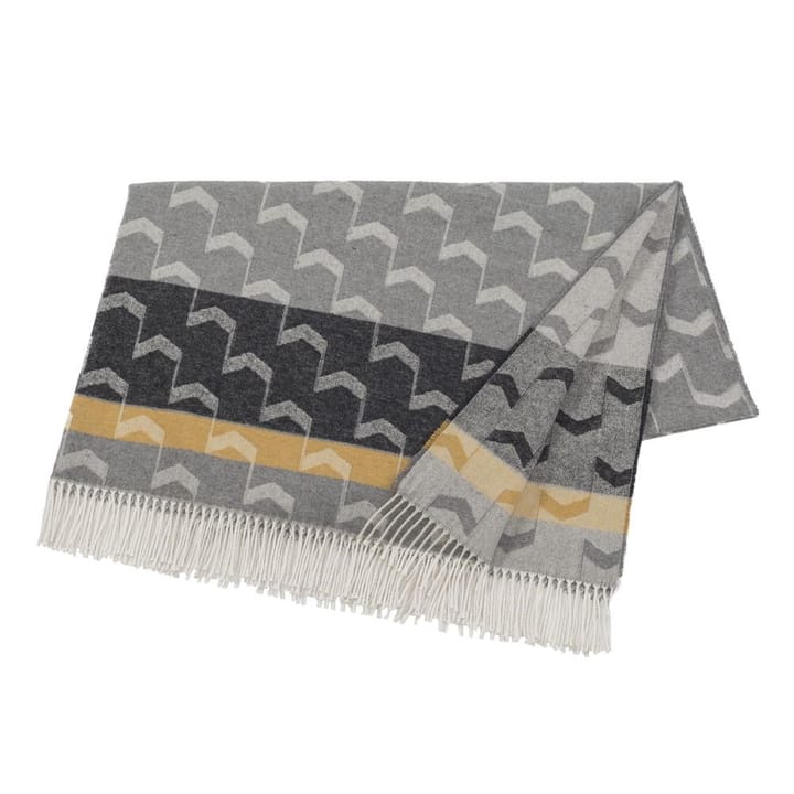 Arrow katoenen plaid - Mosterd - Scandi Living