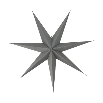 Bare adventsster blauwgrijs - 80 cm - Scandi Living