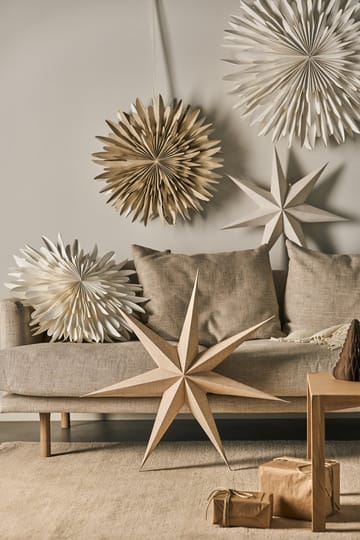 Bare adventsster natuur - 80 cm - Scandi Living