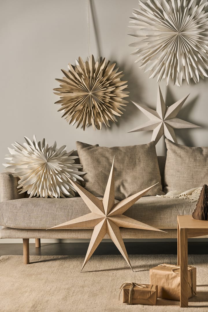 Bare adventsster natuur, 80 cm Scandi Living
