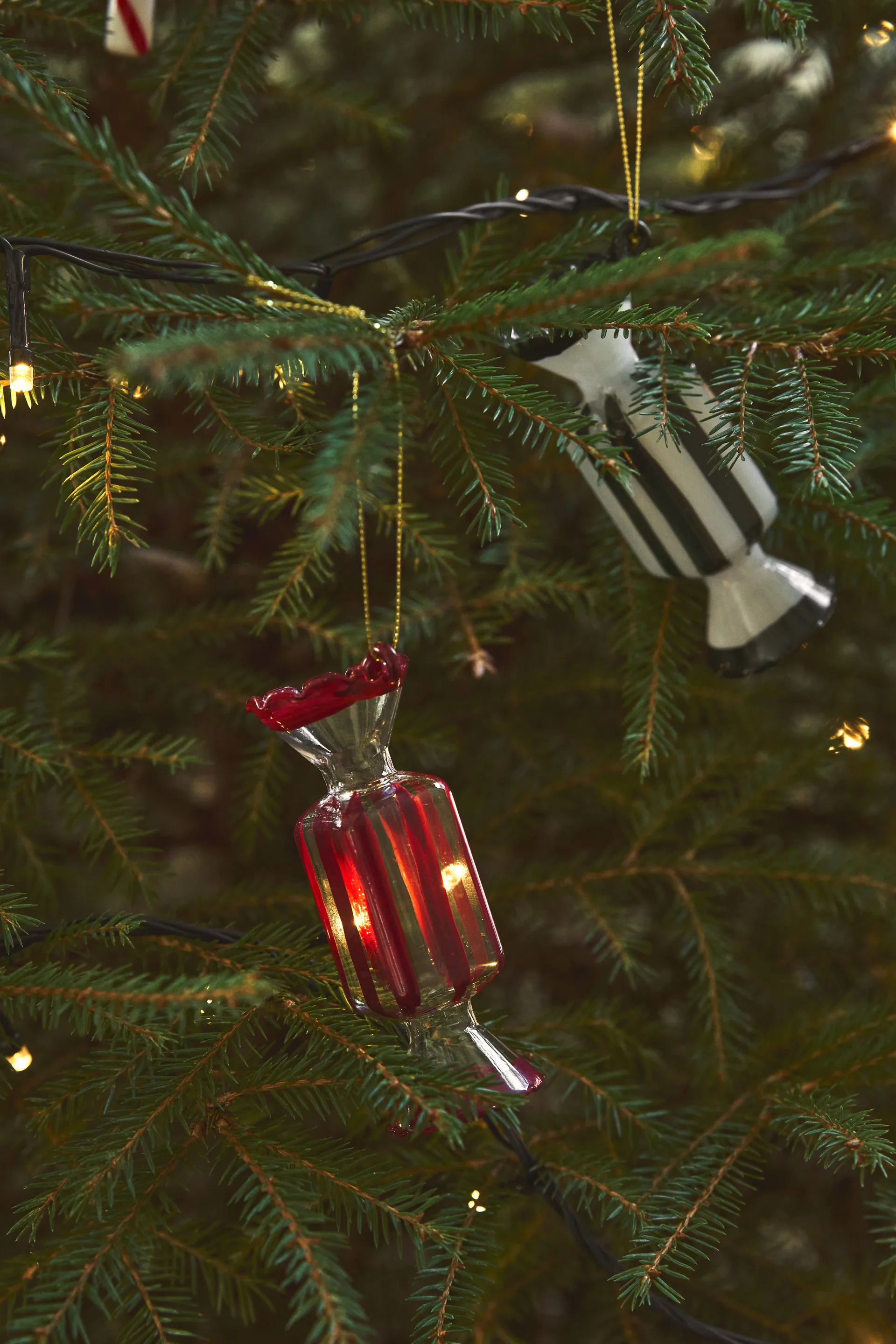 Bonbons kerstbal 6-pack, Rood Scandi Living