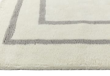 Borders wollen vloerkleed - Wit-grijs 200x300 cm - Scandi Living
