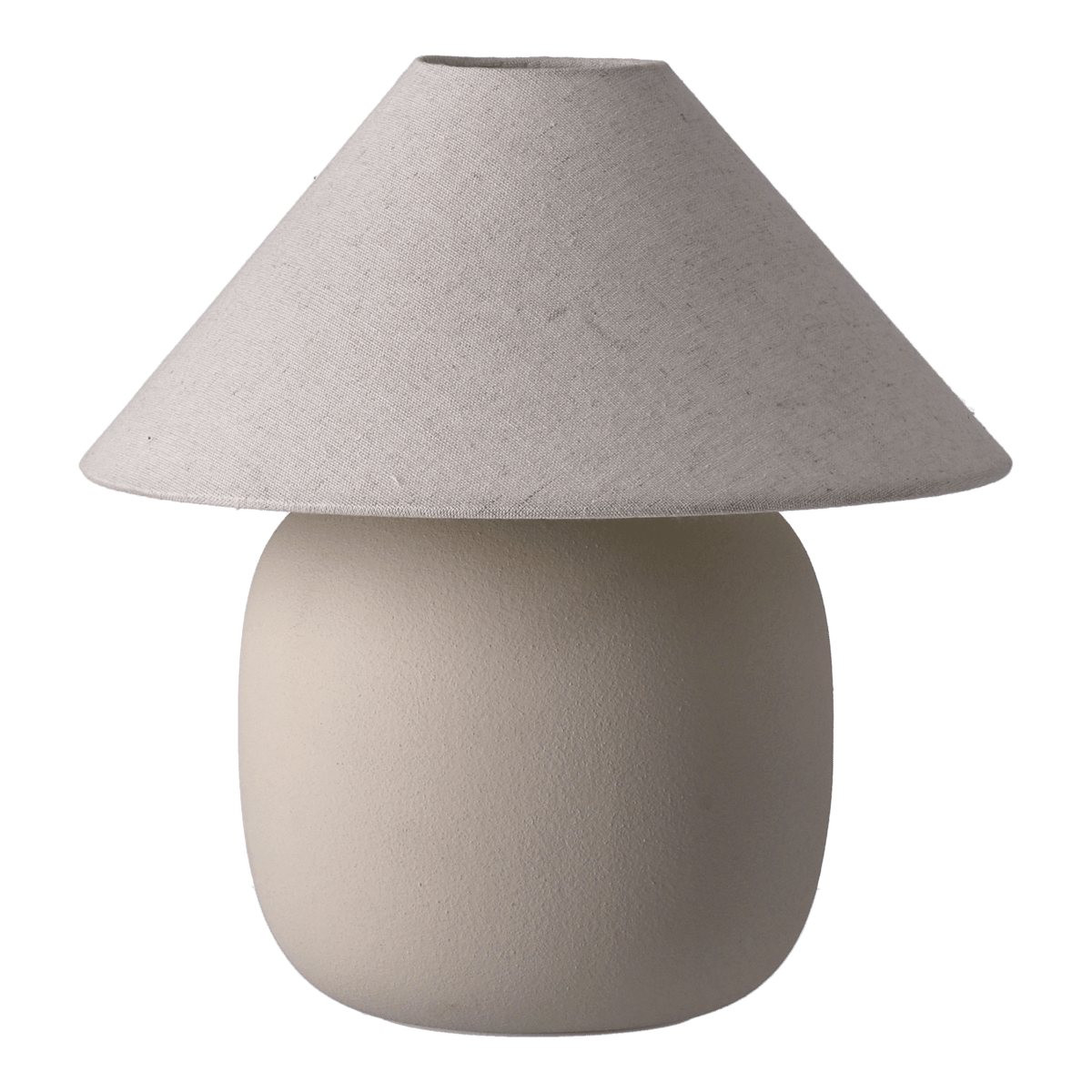Scandi Living Boulder tafellamp 29 cm beige-nature