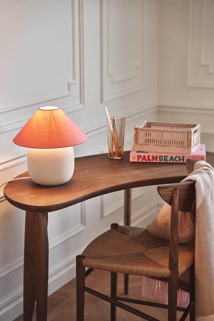 Boulder tafellamp 29 cm beige-peach Scandi Living