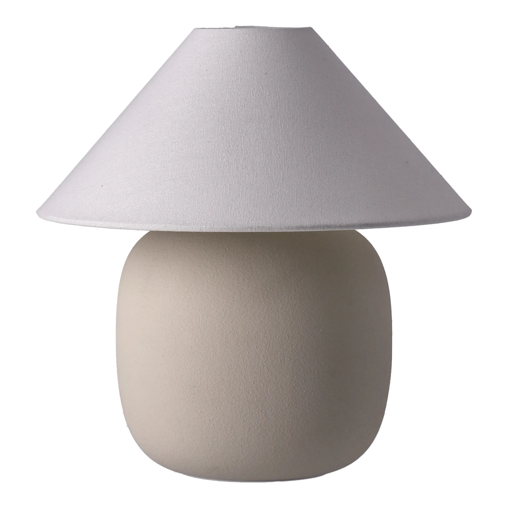 Boulder tafellamp 29 cm beige-white,  Scandi Living