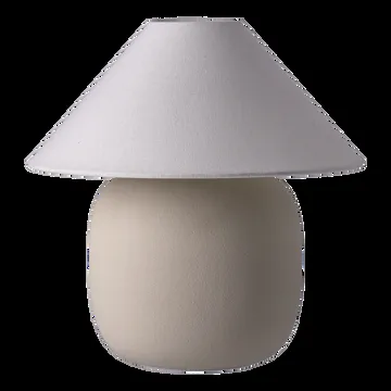 Boulder tafellamp 29 cm beige-white - Scandi Living