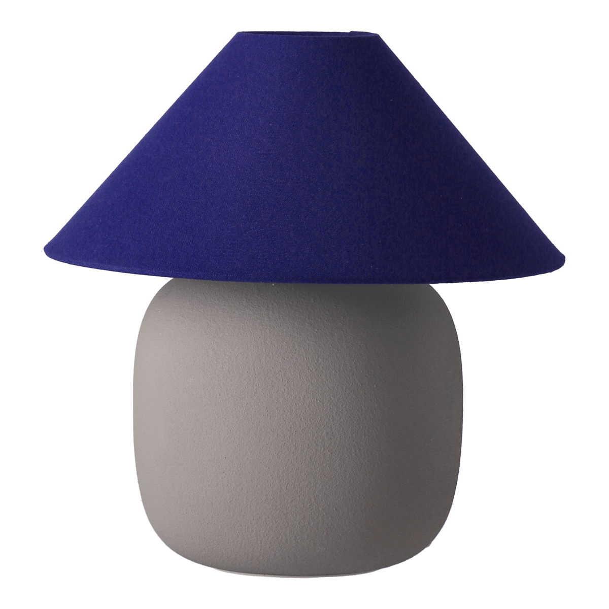 Scandi Living Boulder tafellamp 29 cm grey-cobolt