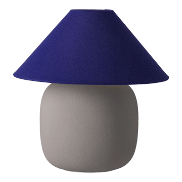 Boulder tafellamp 29 cm grey-cobolt - undefined - Scandi Living