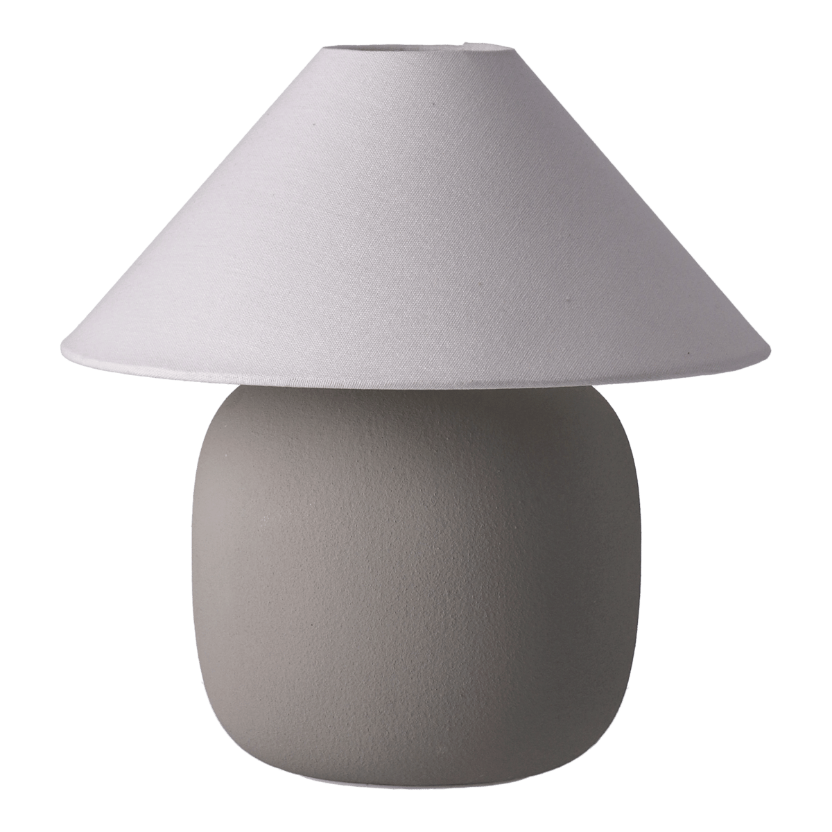 Scandi Living Boulder tafellamp 29 cm grey-white Lampvoet