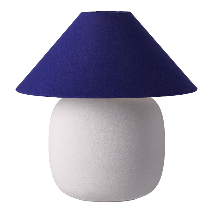 Boulder tafellamp 29 cm white-cobolt Scandi Living