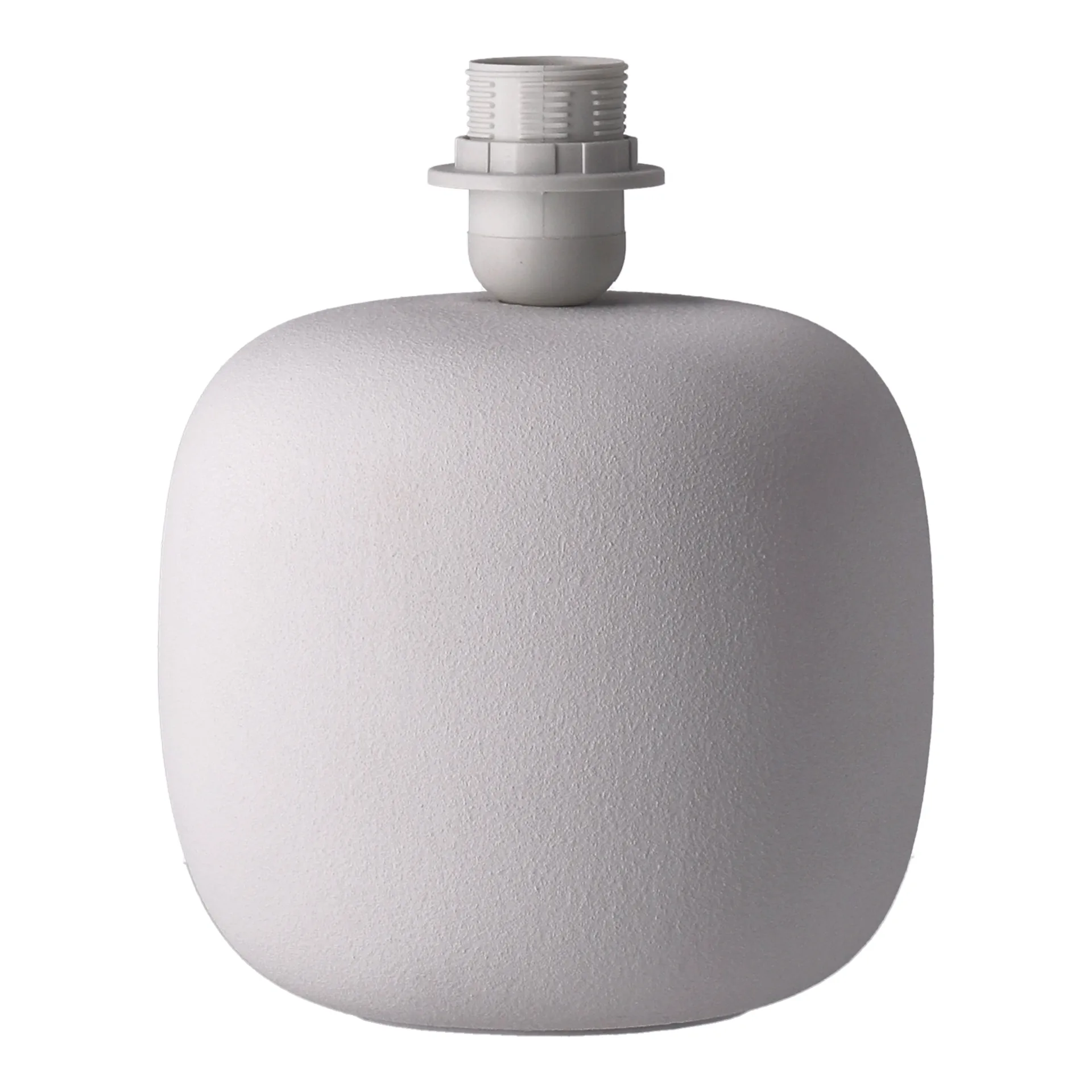 Boulder tafellamp 29 cm white-pleated white,  Scandi Living