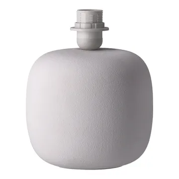 Boulder tafellamp 29 cm white-pleated white - Scandi Living