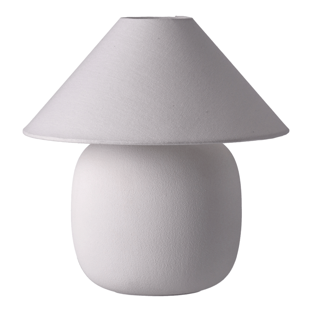 Scandi Living Boulder tafellamp 29 cm white-white