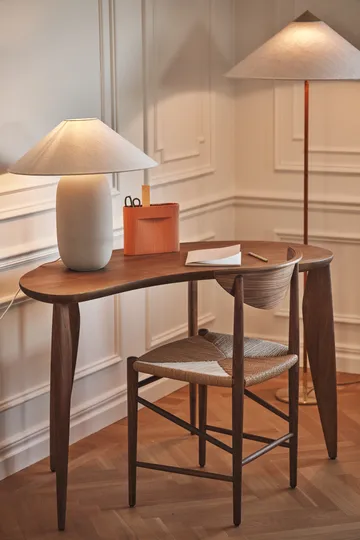 Boulder tafellamp 48 cm beige-nature - Scandi Living