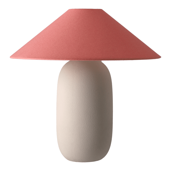Boulder tafellamp 48 cm beige-peach Scandi Living