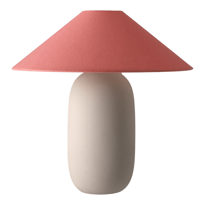 Boulder tafellamp 48 cm beige-peach - undefined - Scandi Living