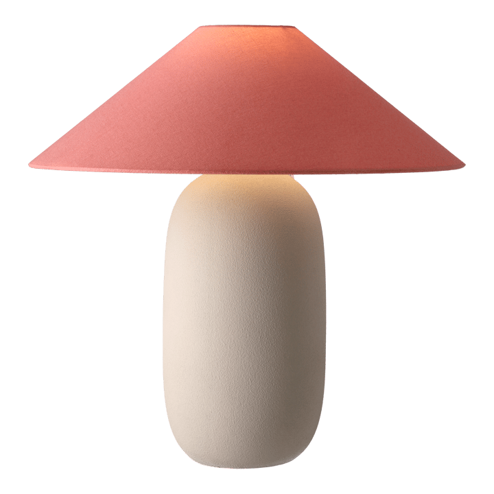 Boulder tafellamp 48 cm beige-peach - undefined - Scandi Living