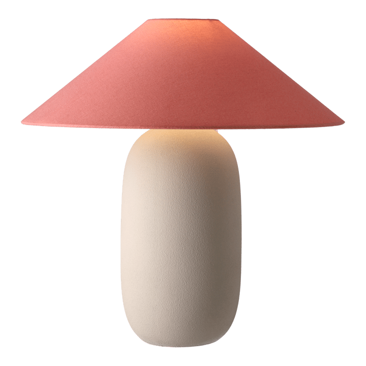 Boulder tafellamp 48 cm beige-peach Scandi Living