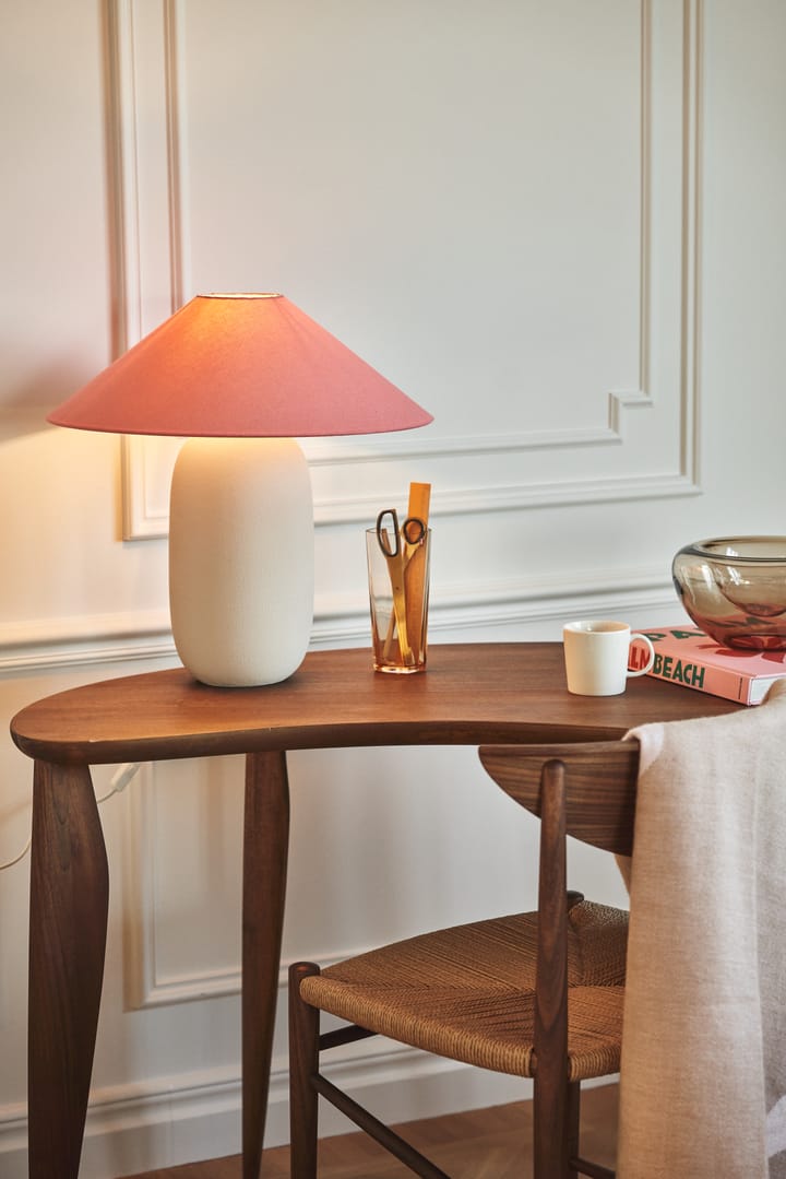 Boulder tafellamp 48 cm beige-peach Scandi Living