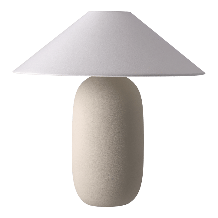 Boulder tafellamp 48 cm beige-white - Lampvoet - Scandi Living