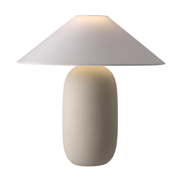 Boulder tafellamp 48 cm beige-white - Lampvoet - Scandi Living