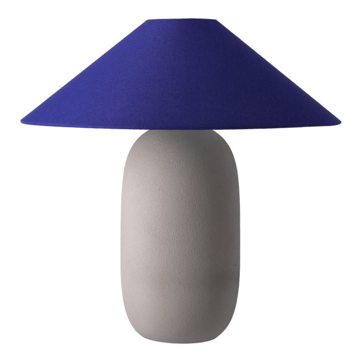 Boulder tafellamp 48 cm grey-cobolt Scandi Living