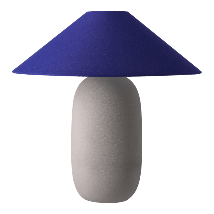 Boulder tafellamp 48 cm grey-cobolt - undefined - Scandi Living