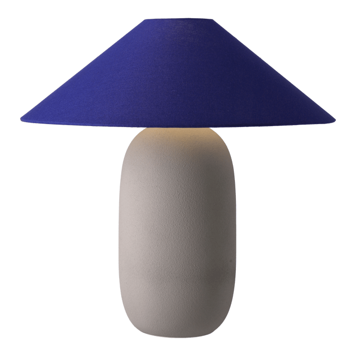 Boulder tafellamp 48 cm grey-cobolt - undefined - Scandi Living
