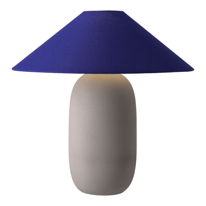 Boulder tafellamp 48 cm grey-cobolt Scandi Living