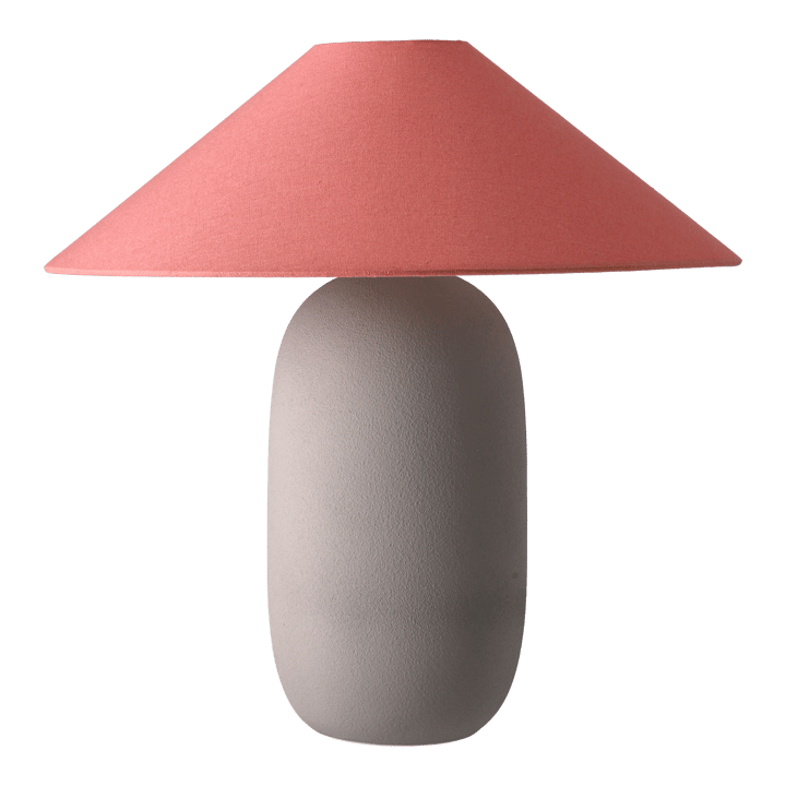Boulder tafellamp 48 cm grey-peach Scandi Living