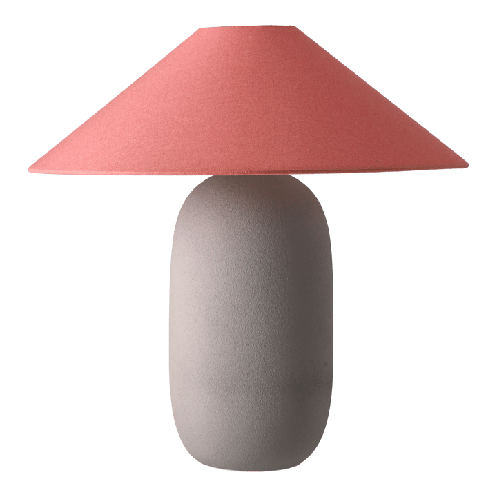 Boulder tafellamp 48 cm grey-peach - undefined - Scandi Living