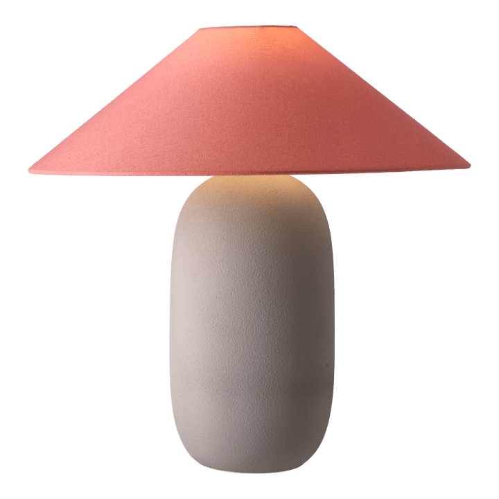 Boulder tafellamp 48 cm grey-peach Scandi Living