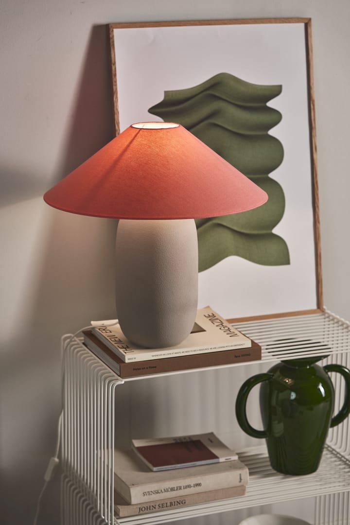 Boulder tafellamp 48 cm grey-peach Scandi Living